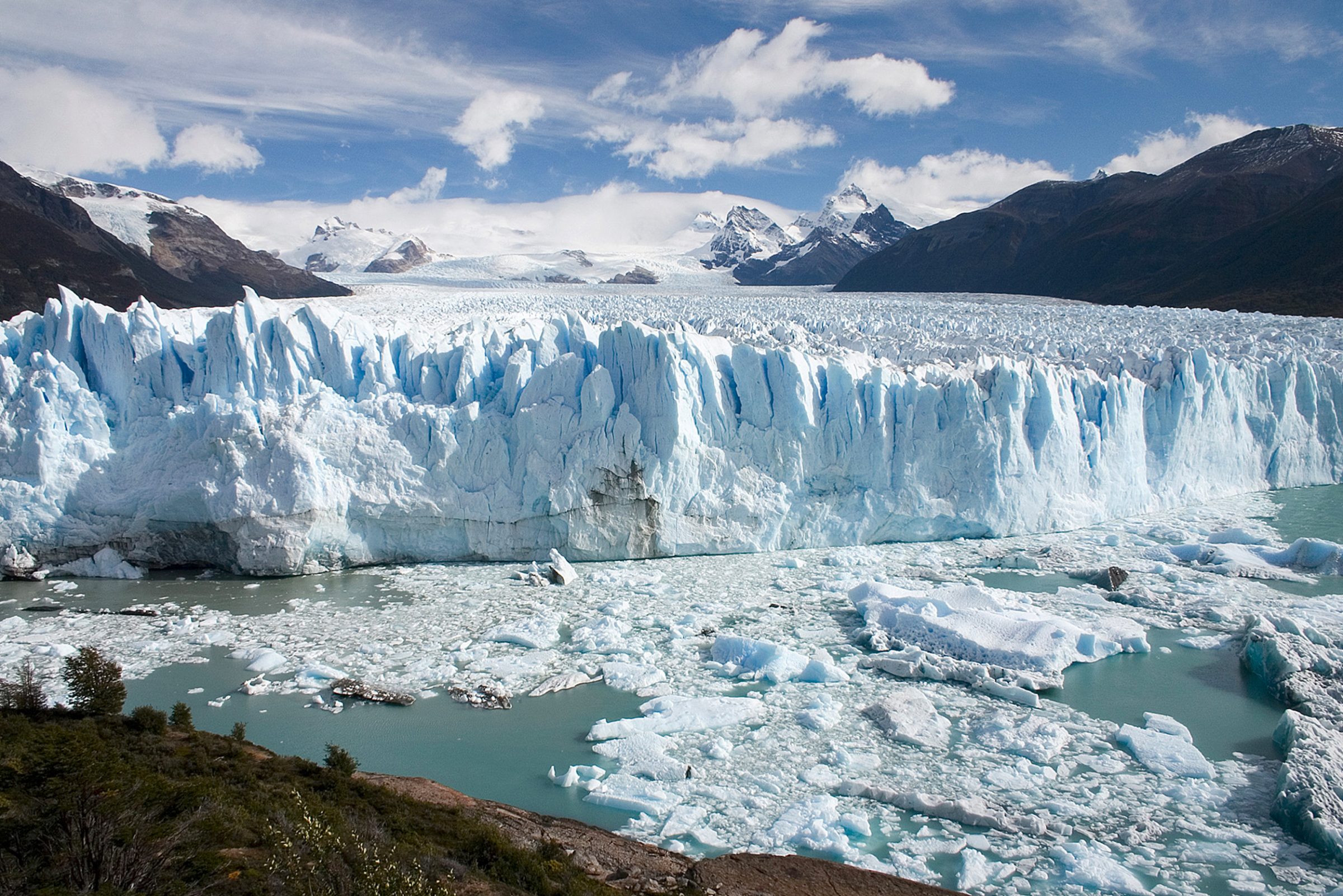 El glaciar Perito Moreno, en Calafate. Foto: Luca Galuzzi (cc)